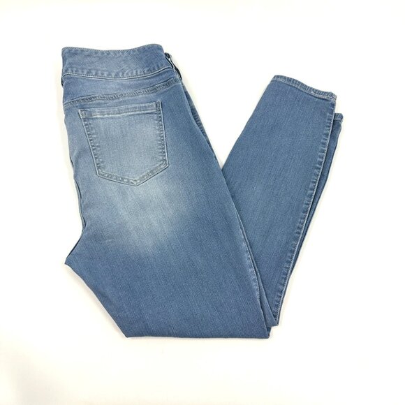 Womens Torrid Premium High Rise Light Wash Blue Jeggings - Picture 1 of 9